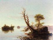 american lake scene, Thomas Cole